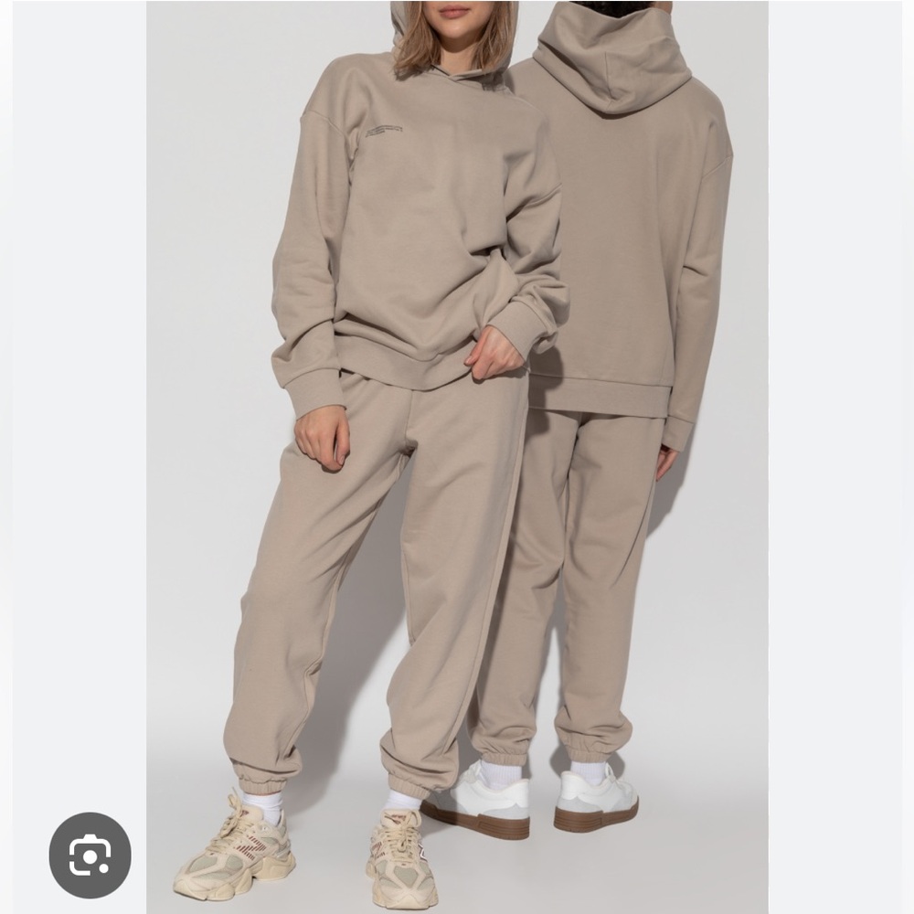 Pangaia Beige Track Pants & Joggers